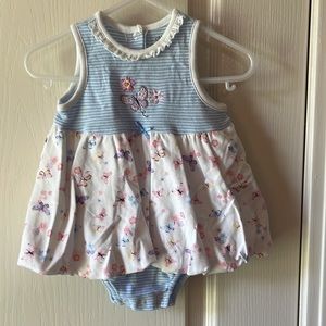 Blue Butterfly Dress